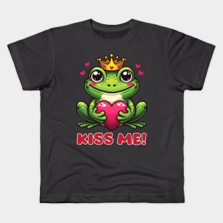 Frog Prince 65 Kids T-Shirt